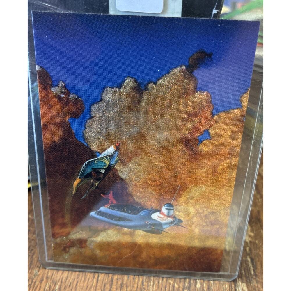 FPG MS#2 Fliers Of Antares Foil Hologram Art Trading card 1994 Retro With PK0007